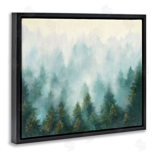 Stupell Industries Julia Purinton | Abstract Pine Forest With Mist