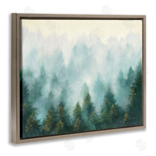 Stupell Industries Julia Purinton | Abstract Pine Forest With Mist
