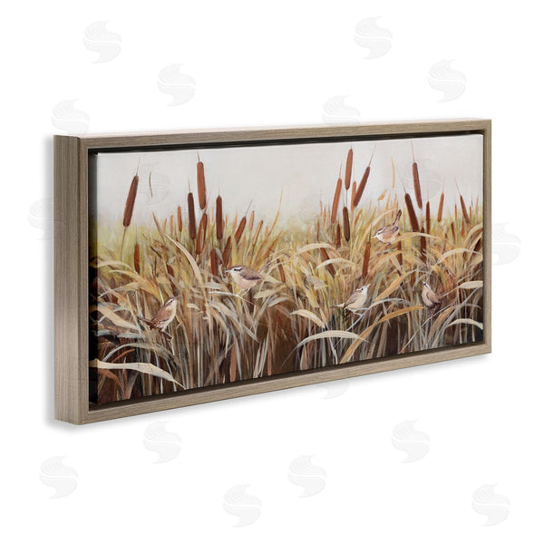 Stupell Industries Julia Purinton | Birds Among Country Reeds