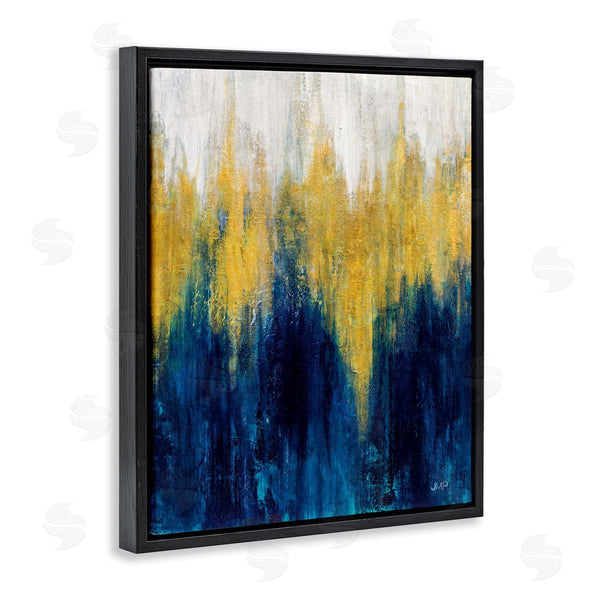 Stupell Industries Julia Purinton | Blue & Yellow Abstraction Wall Art