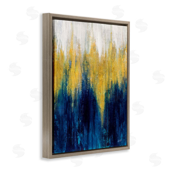 Stupell Industries Julia Purinton | Blue & Yellow Abstraction Wall Art