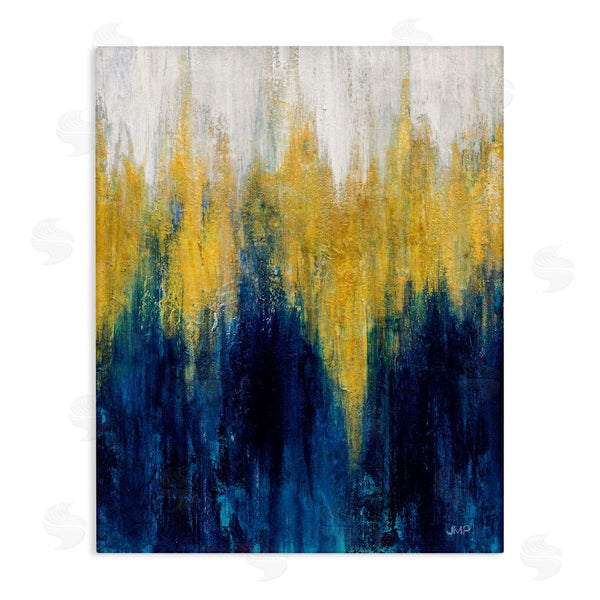 stupell industries Julia Purinton | Blue & Yellow Abstraction Wall Art
