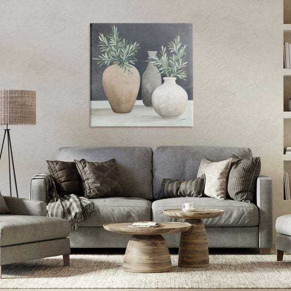 Stupell Industries Julia Purinton | Botanical Pottery Vessels Wall Art