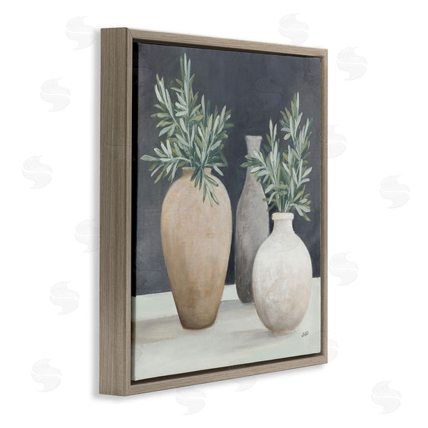 Stupell Industries Julia Purinton | Botanical Pottery Vessels Wall Art