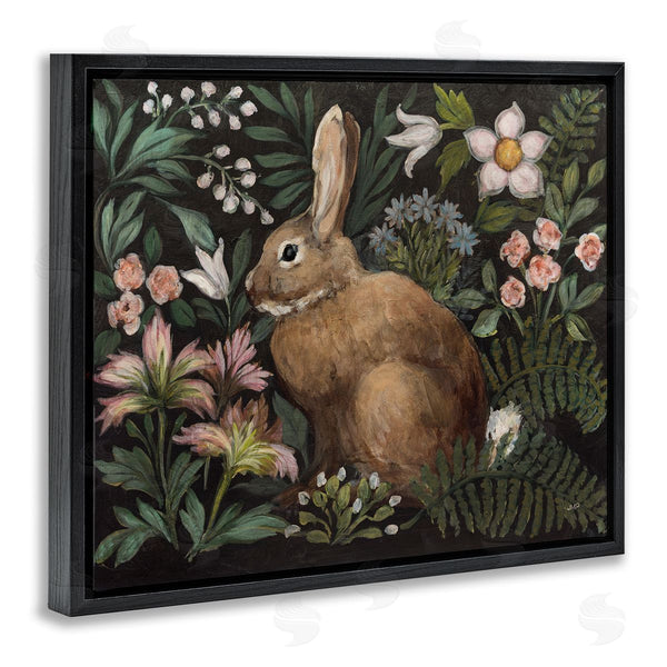 Stupell Industries Julia Purinton | Flora And Fauna Bunny