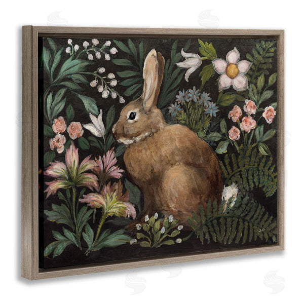 Stupell Industries Julia Purinton | Flora And Fauna Bunny