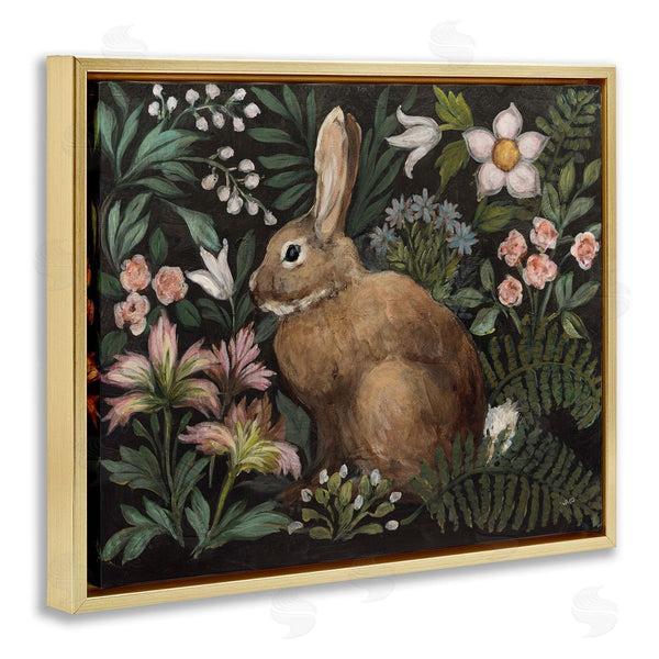 Stupell Industries Julia Purinton | Flora And Fauna Bunny