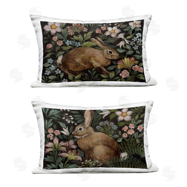Stupell Industries Julia Purinton | Flora And Fauna Garden Printed Throw Pillow Set