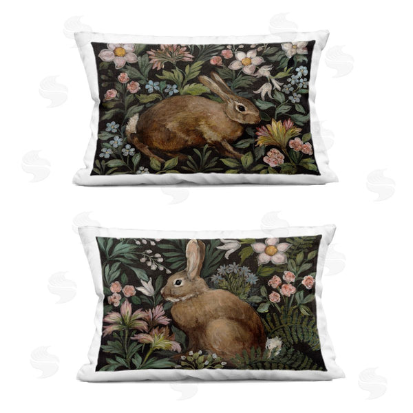 stupell industries Julia Purinton | Flora And Fauna Garden Printed Throw Pillow Set