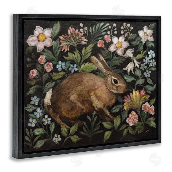 Stupell Industries Julia Purinton | Flora And Fauna Rabbit