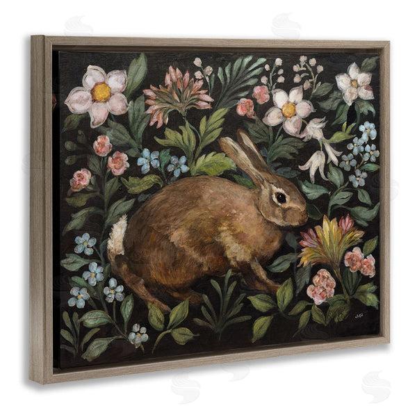 Stupell Industries Julia Purinton | Flora And Fauna Rabbit