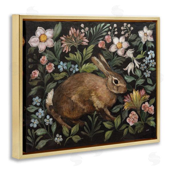 Stupell Industries Julia Purinton | Flora And Fauna Rabbit