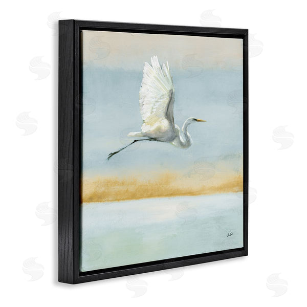 Stupell Industries Julia Purinton | Flying Heron Painting Wall Art