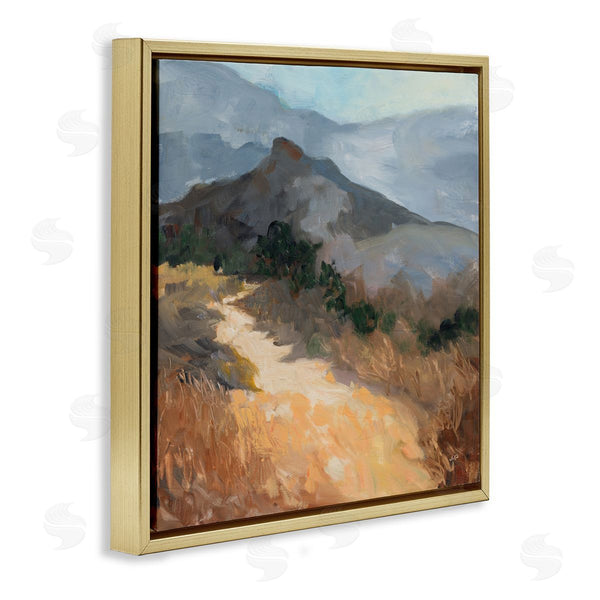 Stupell Industries Julia Purinton | Golden Trail Mountain View Wall Art