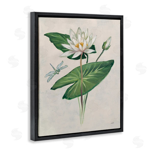 Stupell Industries Julia Purinton | Graceful Lily Pad