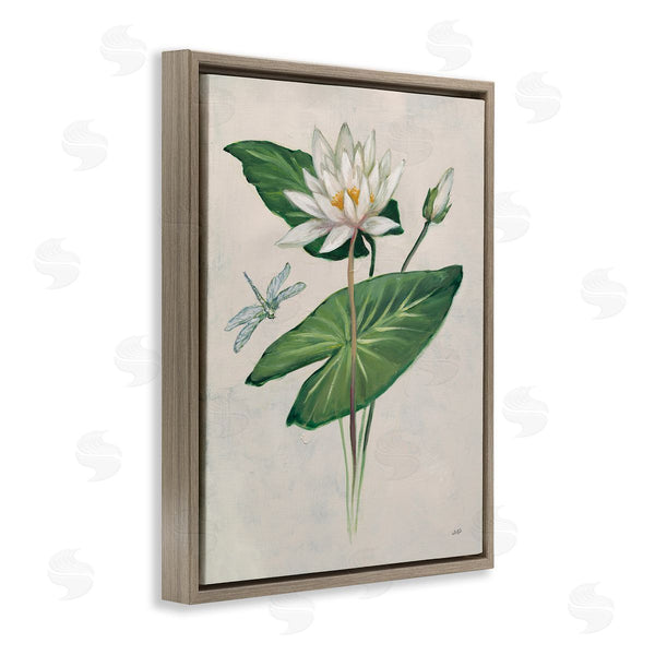 Stupell Industries Julia Purinton | Graceful Lily Pad