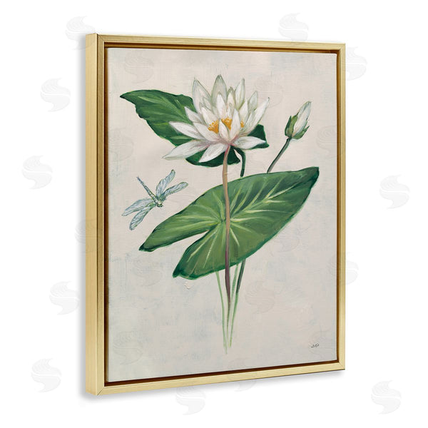 Stupell Industries Julia Purinton | Graceful Lily Pad