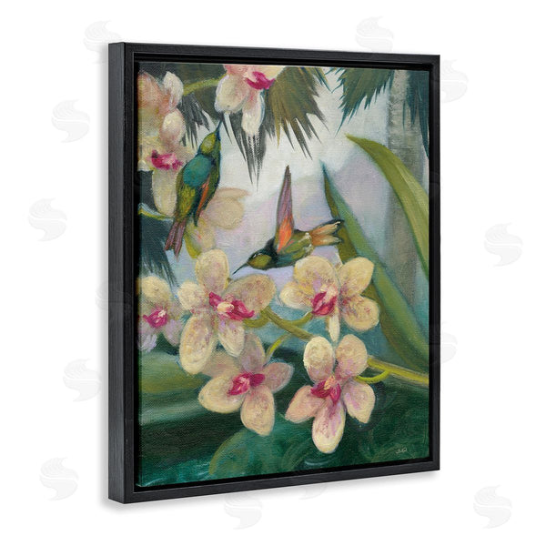 Stupell Industries Julia Purinton | Hummingbirds Among Blossoms Wall Art