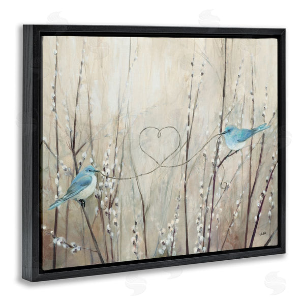 Stupell Industries Julia Purinton | Love Birds With Heart Shape
