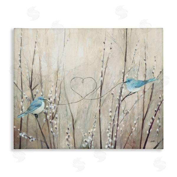 stupell industries Julia Purinton | Love Birds with Heart Shape