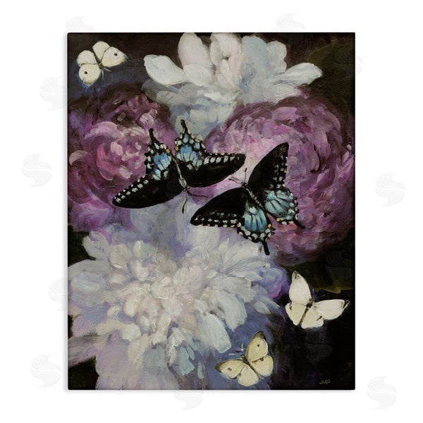 stupell industries Julia Purinton | Midnight Garden Butterflies
