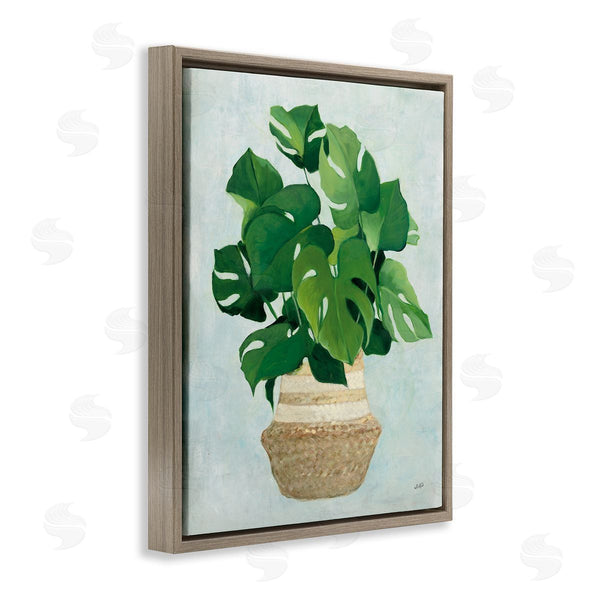Stupell Industries Julia Purinton | Monstera Plant In Basket