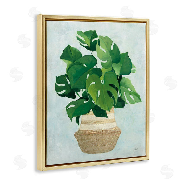 Stupell Industries Julia Purinton | Monstera Plant In Basket