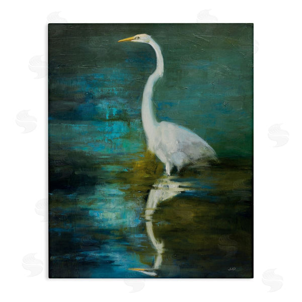 stupell industries Julia Purinton | Nautical Bird Lake Reflection