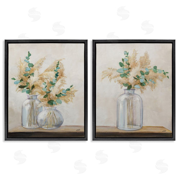Stupell Industries Julia Purinton | Pampas Eucalyptus Bouquet Wall Art