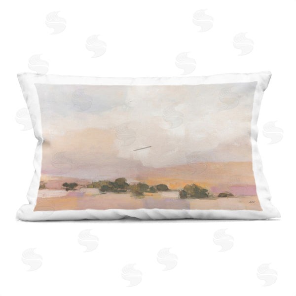 stupell industries Julia Purinton | Pastel Landscape Abstraction Printed Throw Pillow