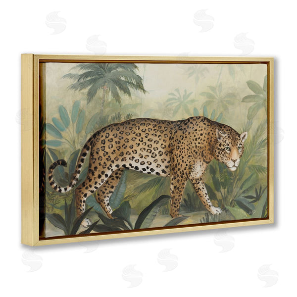 Stupell Industries Julia Purinton | Prowling Leopard In Forest