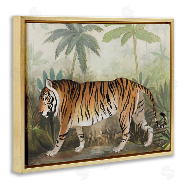 Stupell Industries Julia Purinton | Prowling Tiger In Forest Wall Art