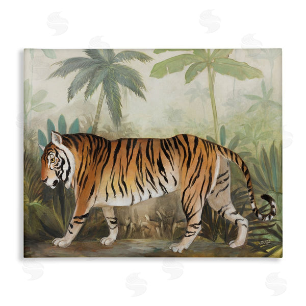 stupell industries Julia Purinton | Prowling Tiger in Forest Wall Art