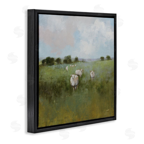 Stupell Industries Julia Purinton | Quiet Pasture With Sheep
