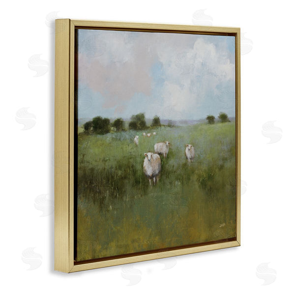 Stupell Industries Julia Purinton | Quiet Pasture With Sheep