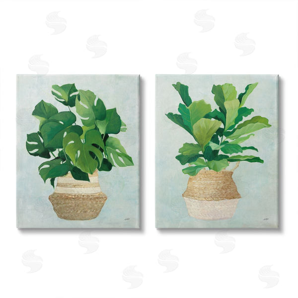 stupell industries Julia Purinton | Serene Monstera Indoor Plant Minimal Wall Art