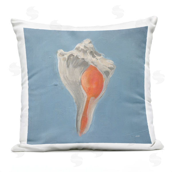 Stupell Industries Julia Purinton | Soft Sea Conch Shell Printed Throw Pillow