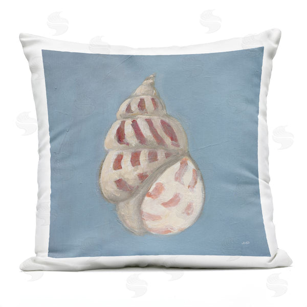 Stupell Industries Julia Purinton | Soft Sea Cowrie Shell Printed Throw Pillow