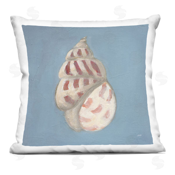 stupell industries Julia Purinton | Soft Sea Cowrie Shell Printed Throw Pillow