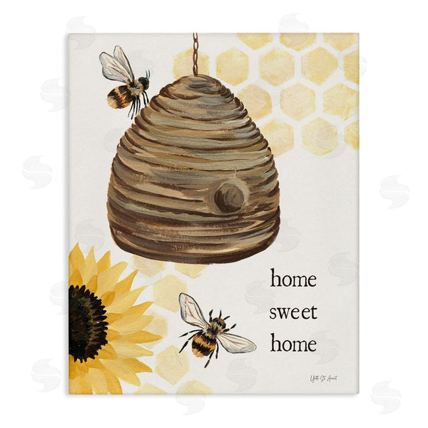 stupell industries Julia Purinton | Sweet Home on Honeycomb Wall Art