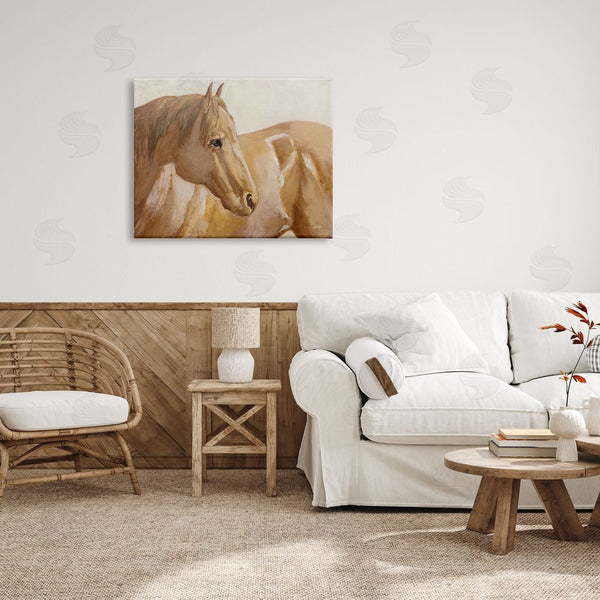 Stupell Industries Julia Purinton | Tan Horse Painting Wall Art