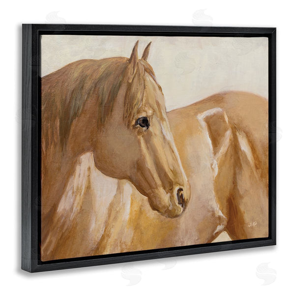 Stupell Industries Julia Purinton | Tan Horse Painting Wall Art