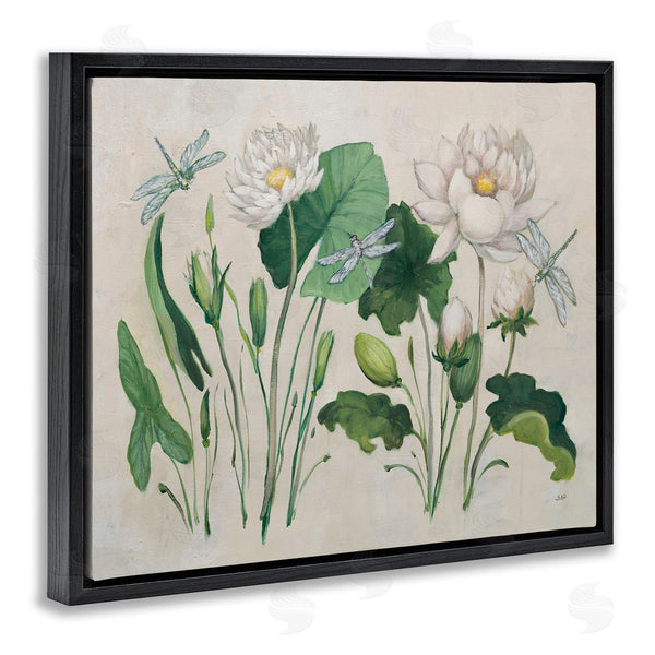 Stupell Industries Julia Purinton | Tranquil Lilies Vintage