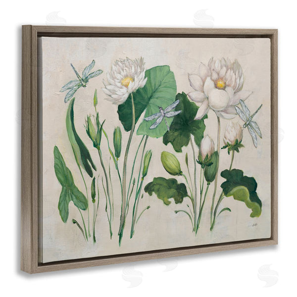 Stupell Industries Julia Purinton | Tranquil Lilies Vintage