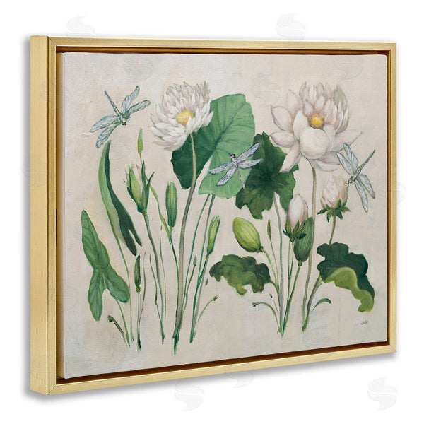 Stupell Industries Julia Purinton | Tranquil Lilies Vintage