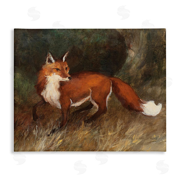 stupell industries Julia Purinton | Wild Fox in Forest Wall Art
