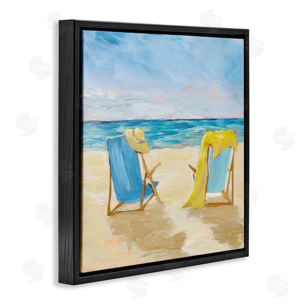 Stupell Industries Julie DeRice | Afternoon Beach Date Painting Wall Art
