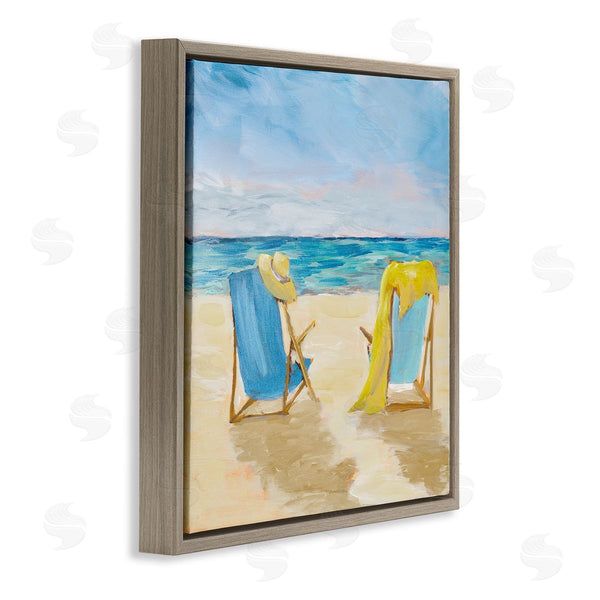 Stupell Industries Julie DeRice | Afternoon Beach Date Painting Wall Art