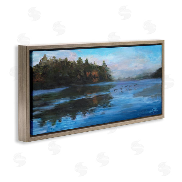 Stupell Industries Julie Derice | Birds Along River Wall Art