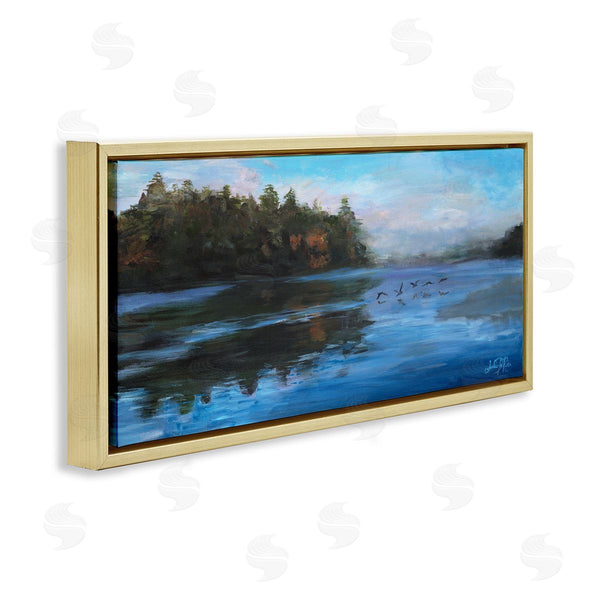 Stupell Industries Julie Derice | Birds Along River Wall Art